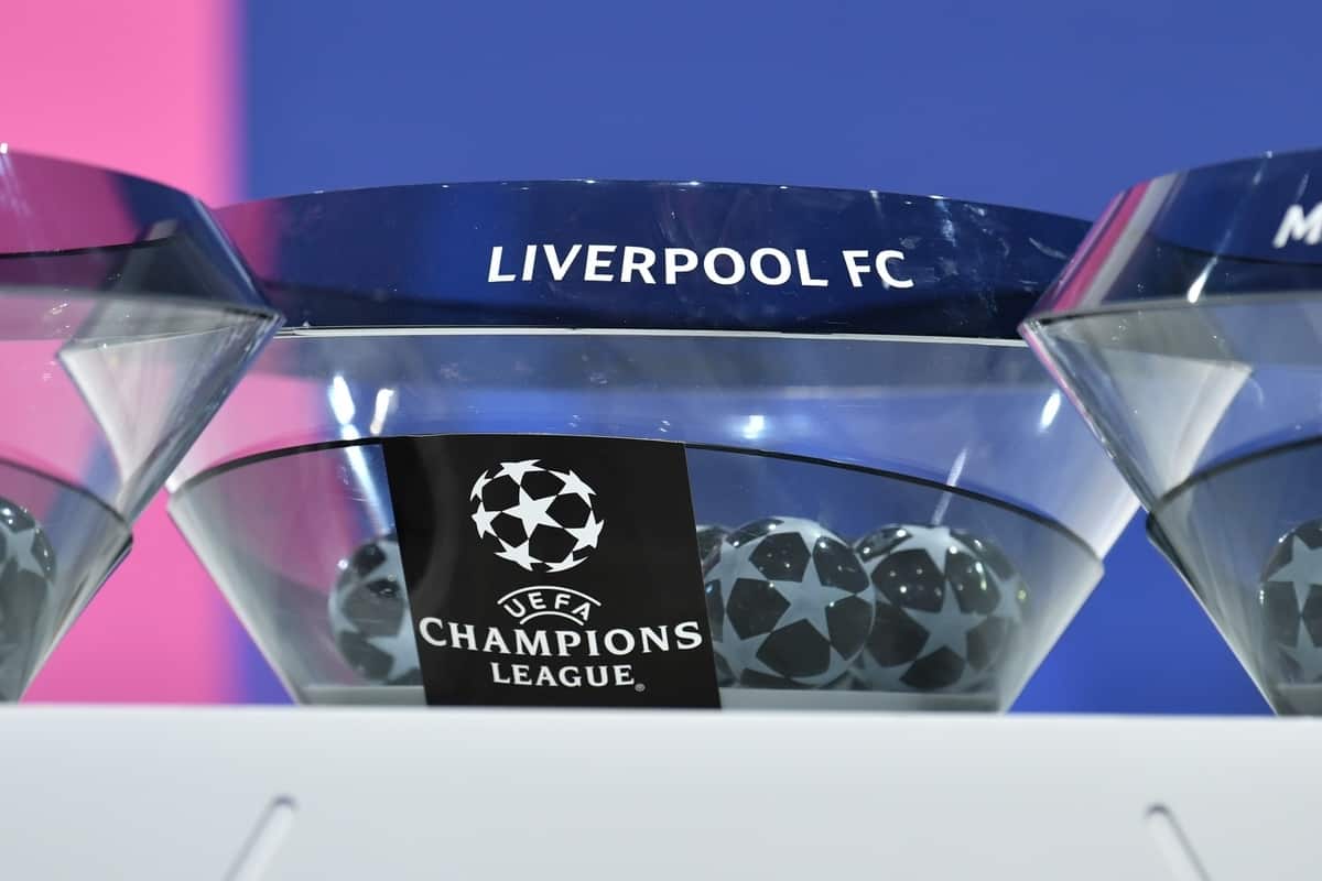 Liverpool FC Champions League Drwas 2021-22.