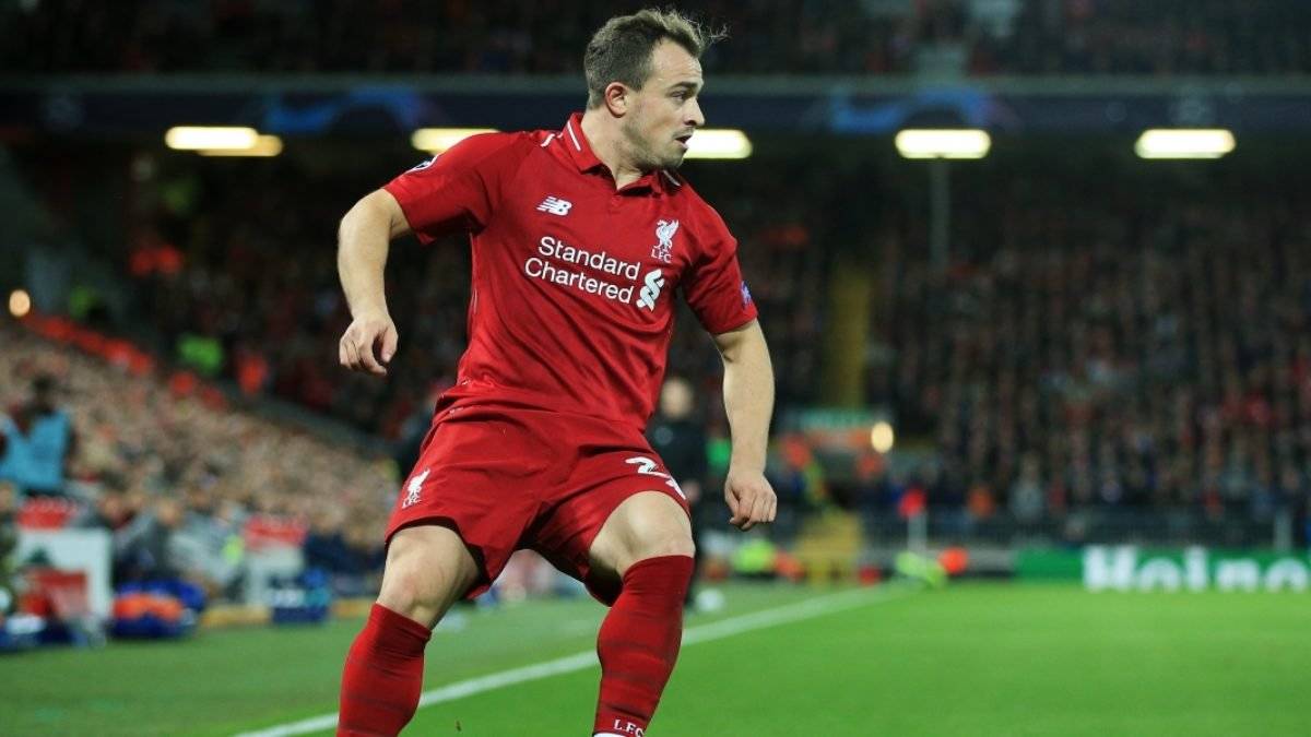 The French club Lyon are in talks over a deal to sign Liverpool and Switzerland midfielder Xherdan Shaqiri.