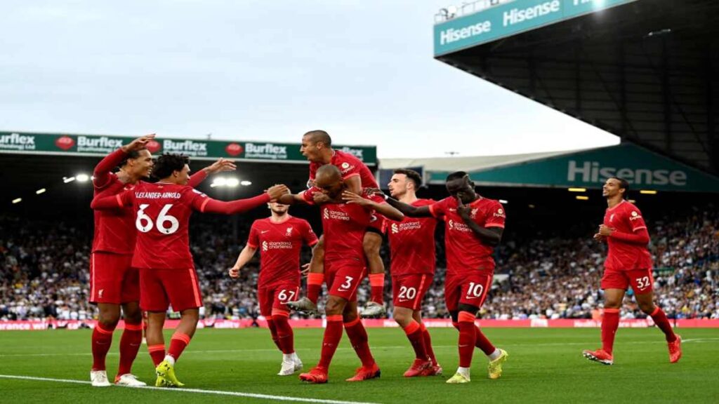 As it happened: Liverpool go top of the Premier League table by beating Leeds United at Elland Road.