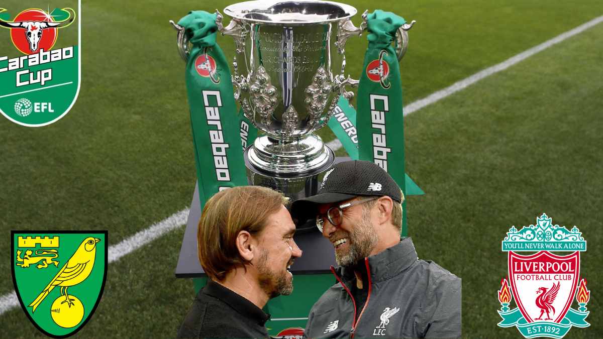 Liverpool faces Norwich City in the 3rd round of the EFL Cup