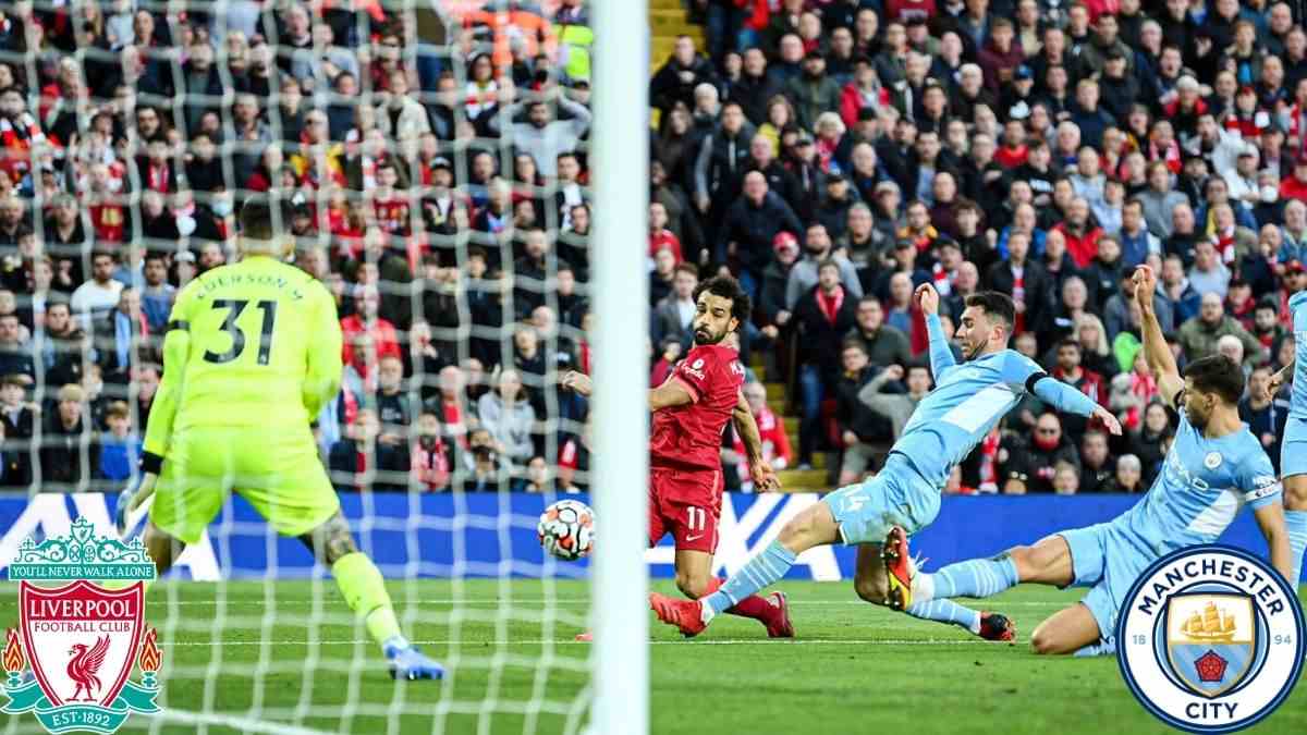 Liverpool 2-2 Manchester City: Salah hales one of the goals of the season.