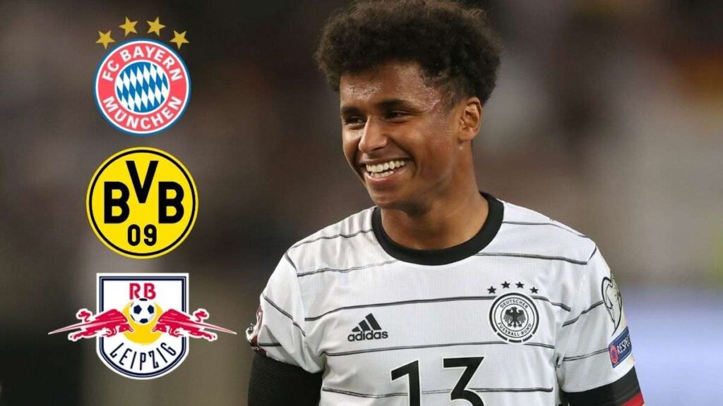 The German star Karim Adeyemi linked with Bayern, RB Leipzig.
