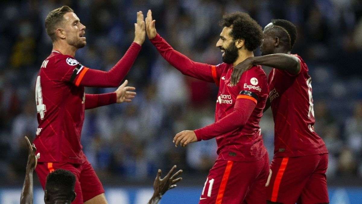 High-Fives for Liverpool as they thrashed Porto in the UCL group stage