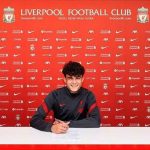 Liverpool teenager Stefan Bajcetic signed his first professional contract