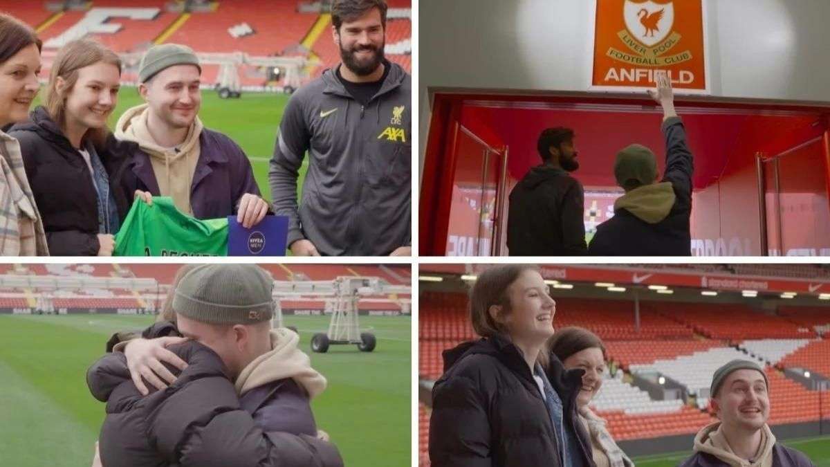 Alisson move gets emotional as girl meets Liverpool fan who saved her