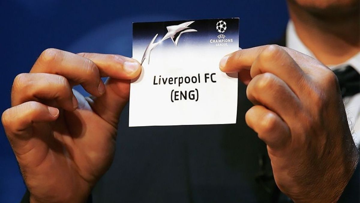 Liverpool in Champions League round of 16 draws 2021/22.