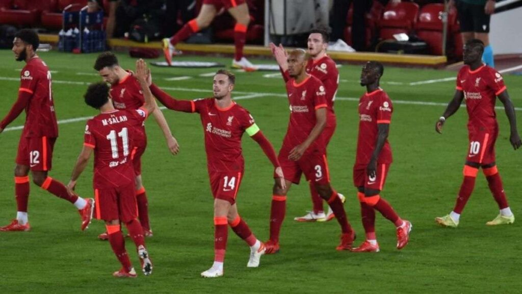 Liverpool team news Benfica