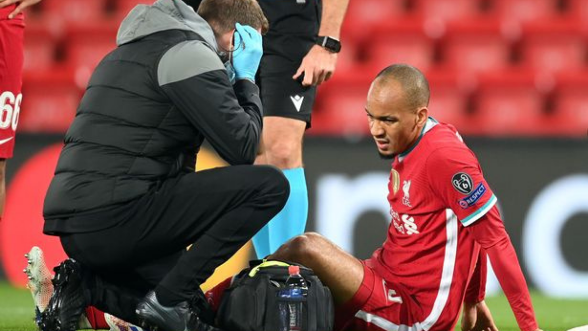 inho was forced off at Aston Villa, and the midfield centerpiece will now miss the FA Cup final due to a hamstring problem. And Now, the question is whether Will Fabinho be able to play in the Champions League final?