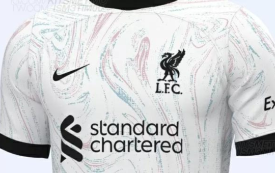 Liverpool's new Nike away kit for the 2022/23 season has yet to be revealed. But a well-known leak appears to have been confirmed by an unusual source. And it's a thing of beauty!