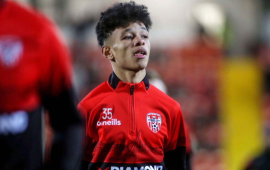 Liverpool have come to a transfer agreement for first-team player Trent Kone-Doherty. The transfer is a continuation of Liverpool's youth recruitment. Derry City's U-17 manager confirmed the imminent move.