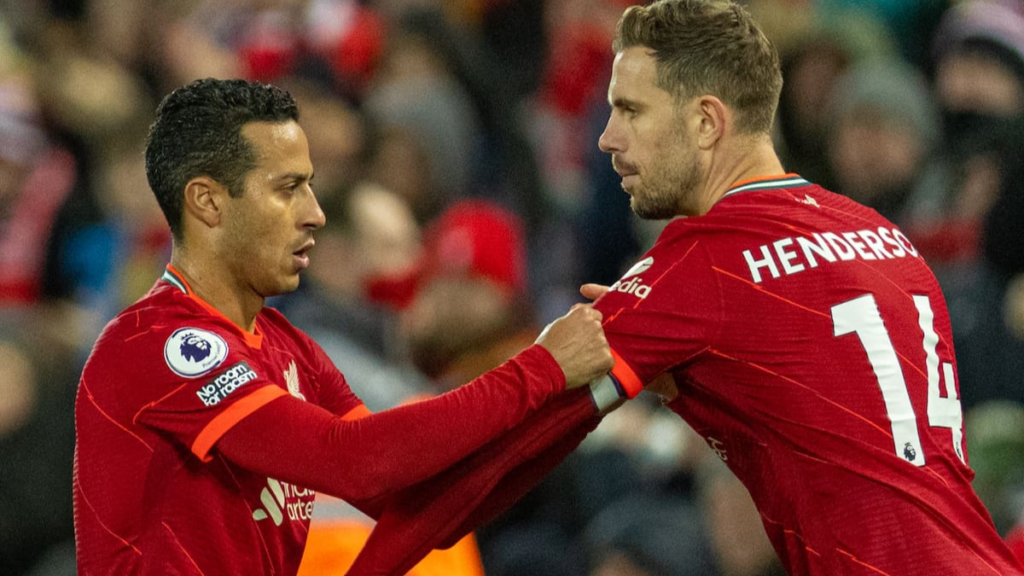 Thiago has hailed captain Jordan Henderson as one of the best midfielders he has ever played with. He has played with his fair share of midfield maestros and he has named Hendo as one of the best.