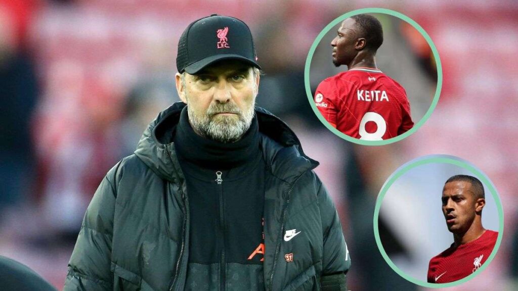 Liverpool injury update including Naby Keita and Thiago