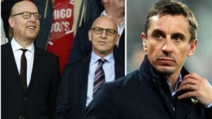 Gary Neville hits out at Glazer's family as Man United prepare to take on Liverpool for their next EPL fixture.