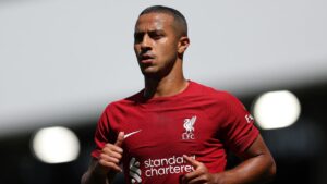 Thiago, who was out with a hamstring problem, has handed Liverpool a major injury boost as he returns to training before the UCL clash against Napoli.