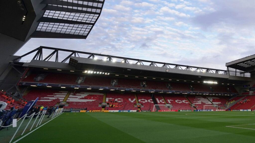 An incredible video of the construction taking place at Liverpool's Anfield Road end was taken by Mister Drone UK.