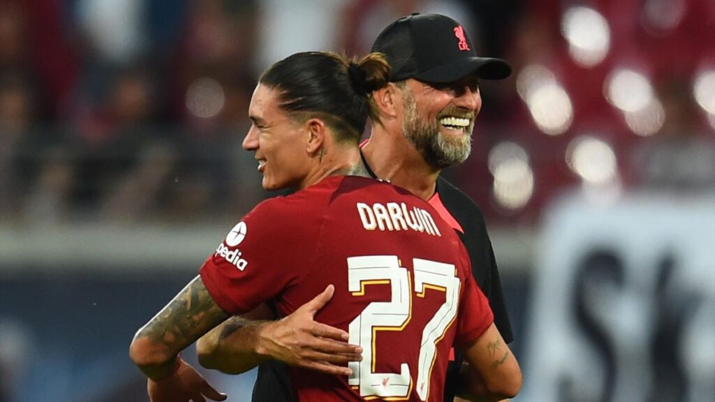 Darwin Nunez could not add to his six goals while wearing a Liverpool jersey as they lost 2-1 to Leeds United, but his work ethic shows why he can meet Jurgen Klopp's aim.