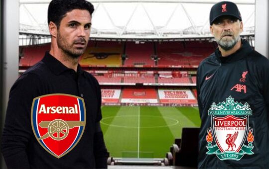 Arsenal vs Liverpool: Premier League 2022/23