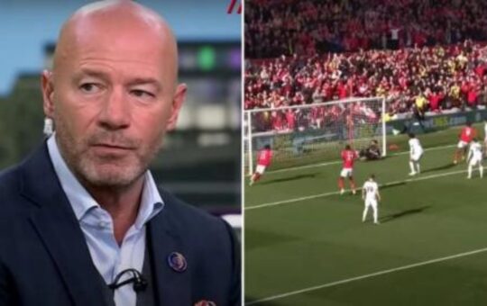 Alan Shearer is upset with the error made by Liverpool defender Joe Gomez which led to the loss against Leeds United.