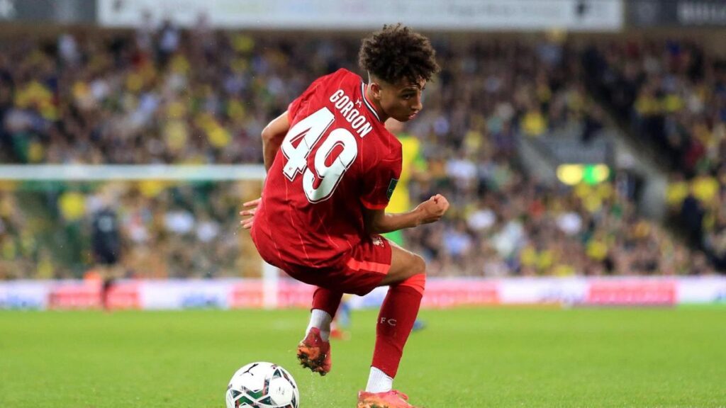 Liverpool youngster Kaide Gordon joins Luis Diaz and Diogo Jota on the list of players out injured till 2023.