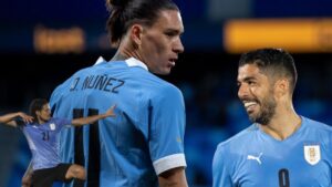 Darwin Nunez for uruguay in world cup 2022