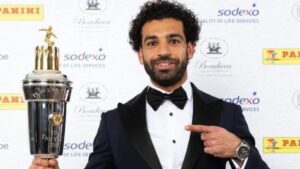 Mo Salah wins the Footballer of the year