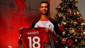 Liverpool new signing Cody Gakpo