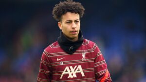 Liverpool youngster Kaide Gordon is now set to make a “big step” in his recovery from the injury he suffered ten months ago.