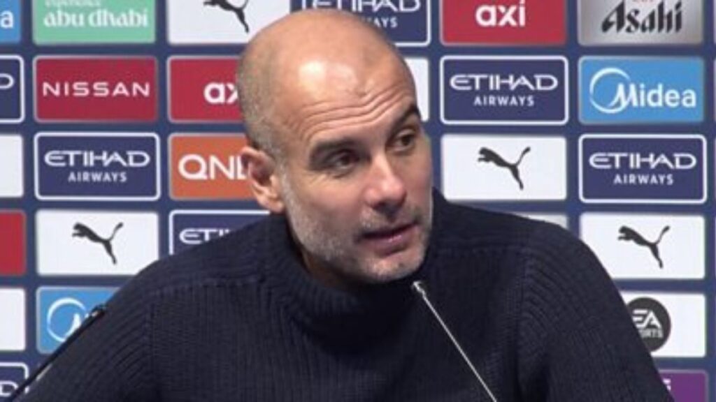 Pep Guardiola comments on Liverpool