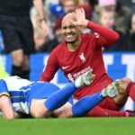 Fabinho survives a red card vs Brighton