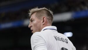Star Real Madrid midfielder Toni Kroos might not play in the Round of 16 Champions League clash against Liverpool.