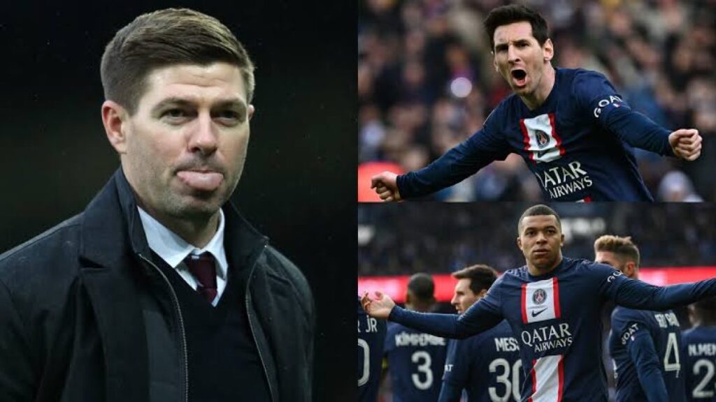 The former Aston Villa manager, Steven Gerrard, may soon make a startling comeback to management with French powerhouse Paris Saint-Germain.