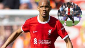 Fabinho to be replaced by Romeo Lavia at Liverpool