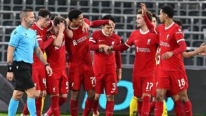 Liverpool in Europa League vs Union Saint-Gilloise