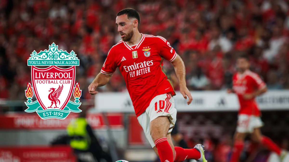 Liverpool Emerge As Surprise Contender For Benfica’s Midfielder!