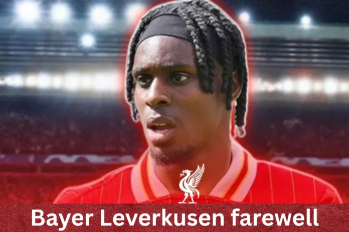 Bayer Leverkusen farewell message for Frimpong