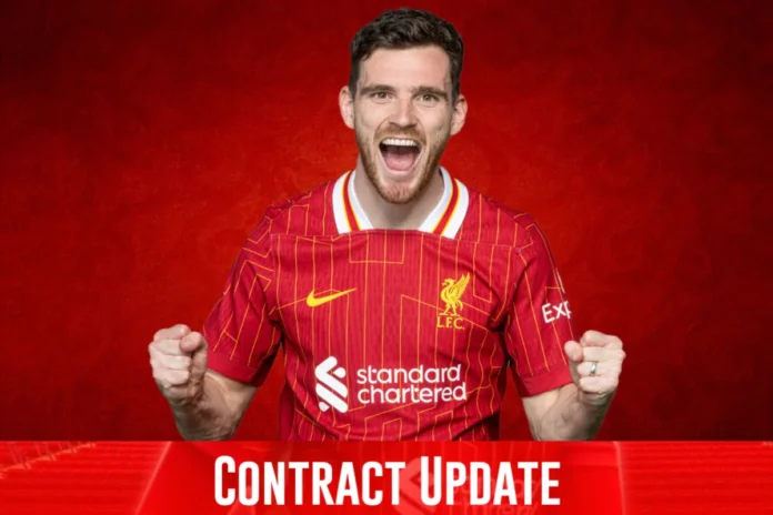 Andy Robertson Liverpool contract update