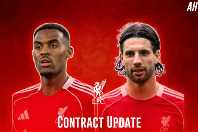 Ryan Gravenberch and Dominik Szoboszlai Ryan Gravenberch and Dominik Szoboszlai