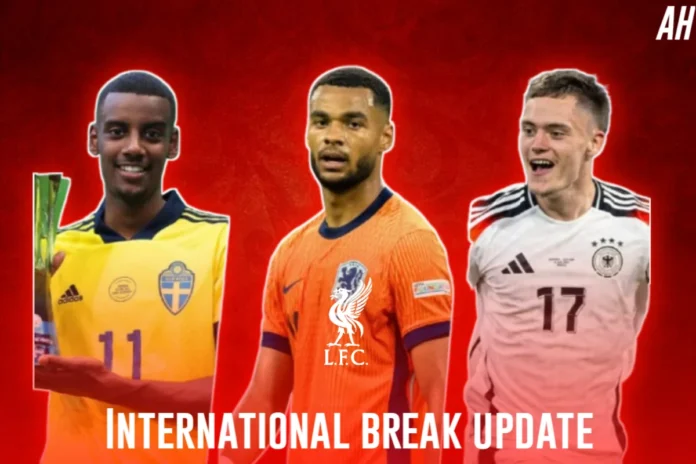 Liverpool November international break