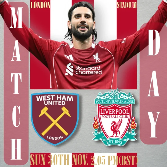 West Ham vs Liverpool West Ham vs Liverpool under Arne Slot