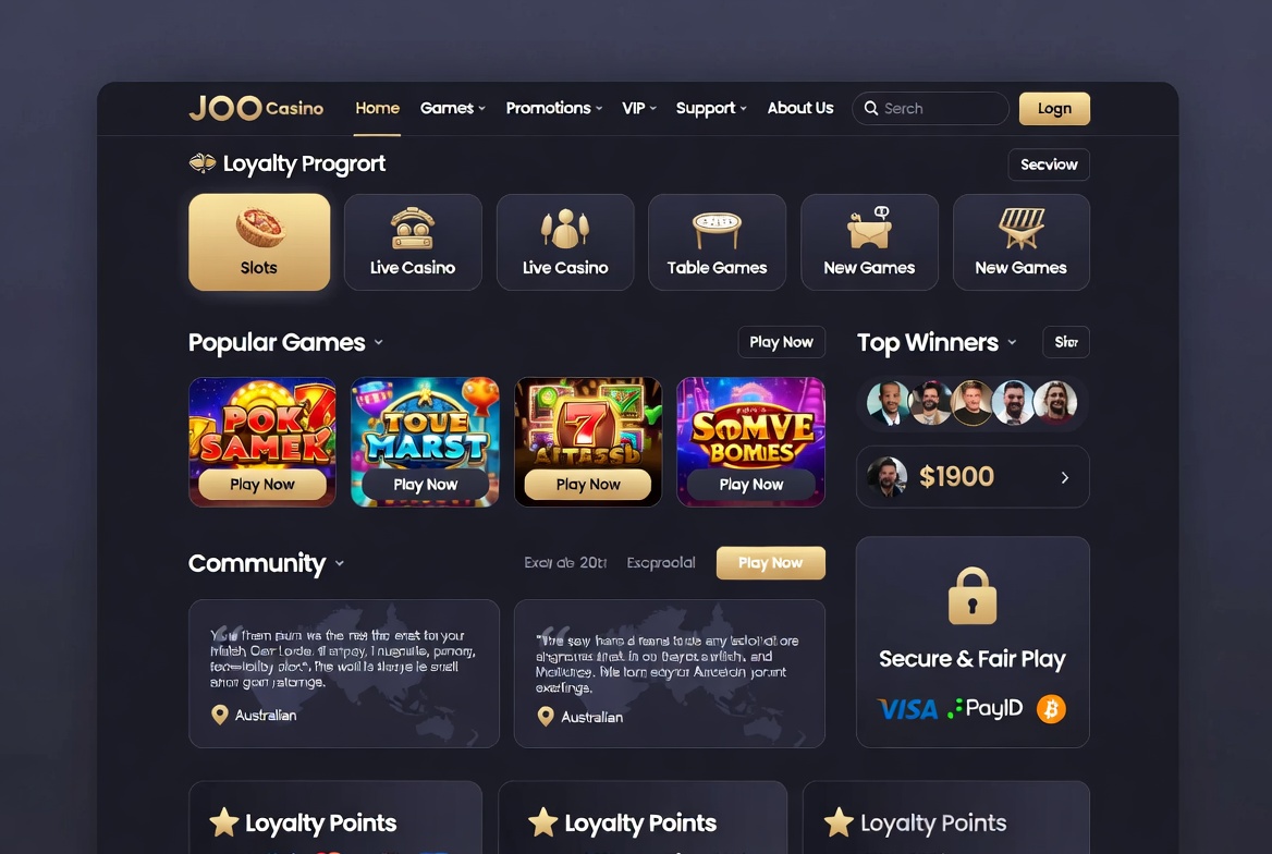 Joo Overall Casino Platform